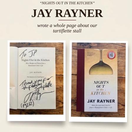 Jay Rayner mentioned us in his new book !