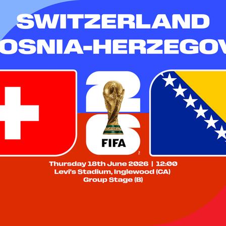 Switzerland vs Bosnia-Herzegovina