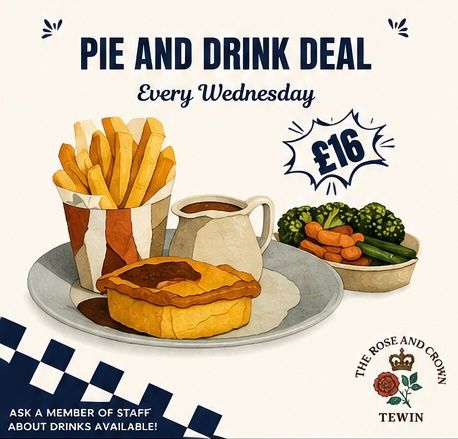 Pie & Pint Wednesdays