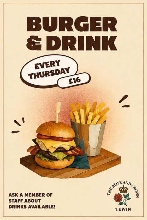 Burger & Beer Thursdays