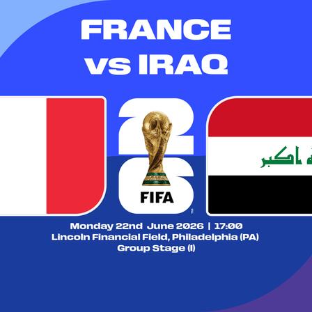 France vs Iraq