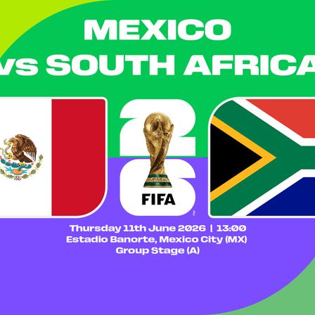 Mexico vs South Africa