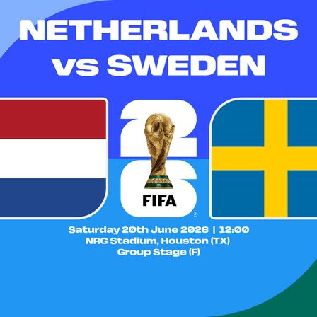 Netherlands vs Sweden