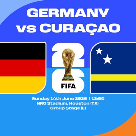 Germany vs Curaçao