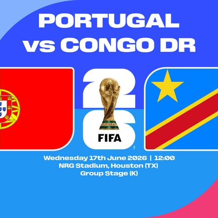 Portugal vs DR Congo