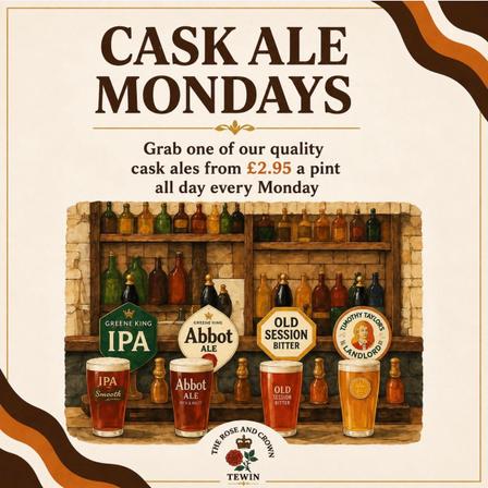 Cask Ale Mondays