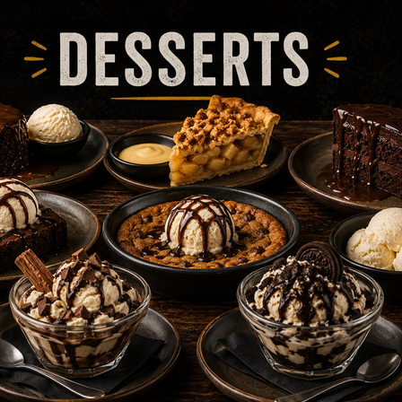 The Ffrith Dessert Menu