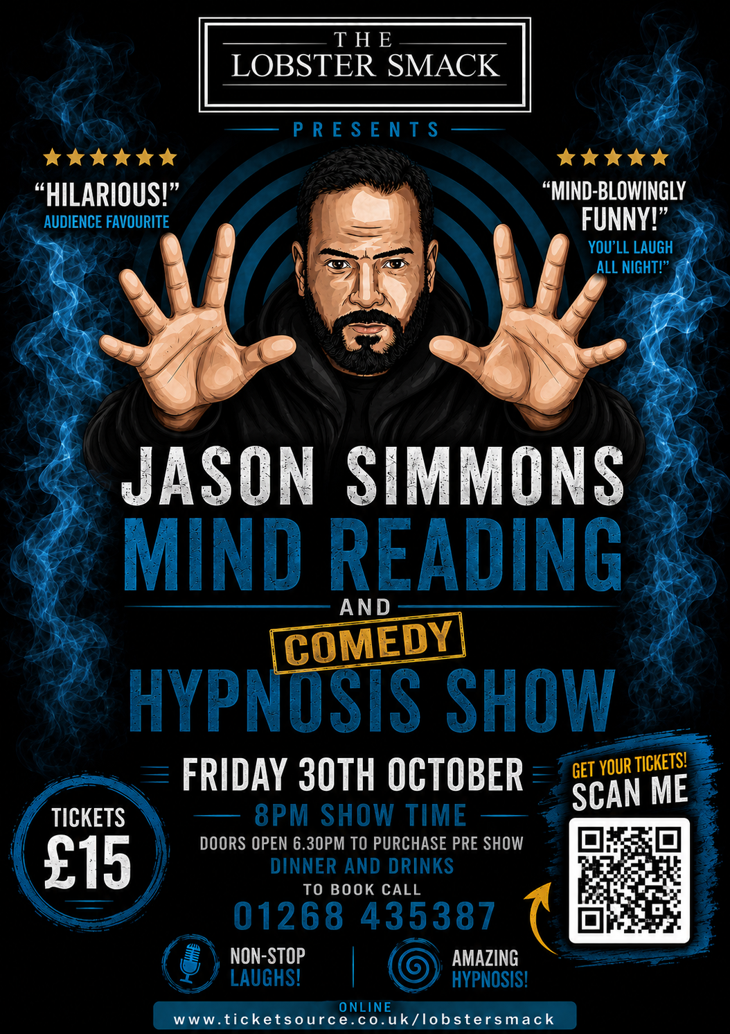 Jason Simmons Mind Reading and Hypnosis