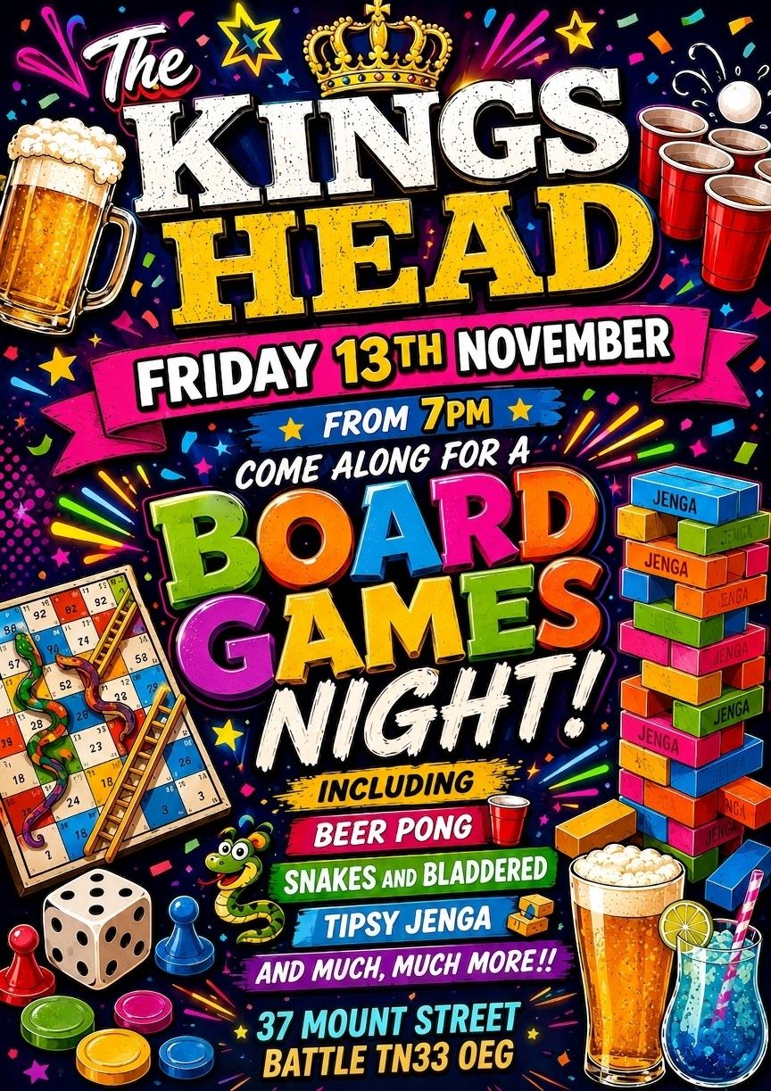 Board Games Night!