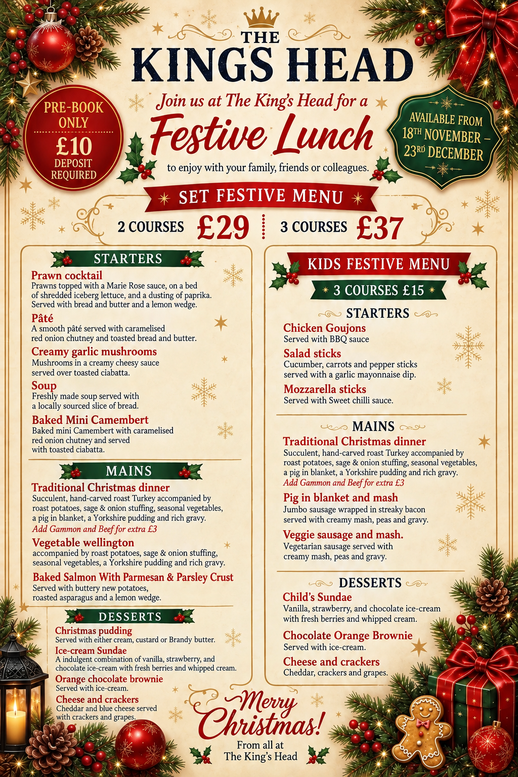 Festive Lunch
