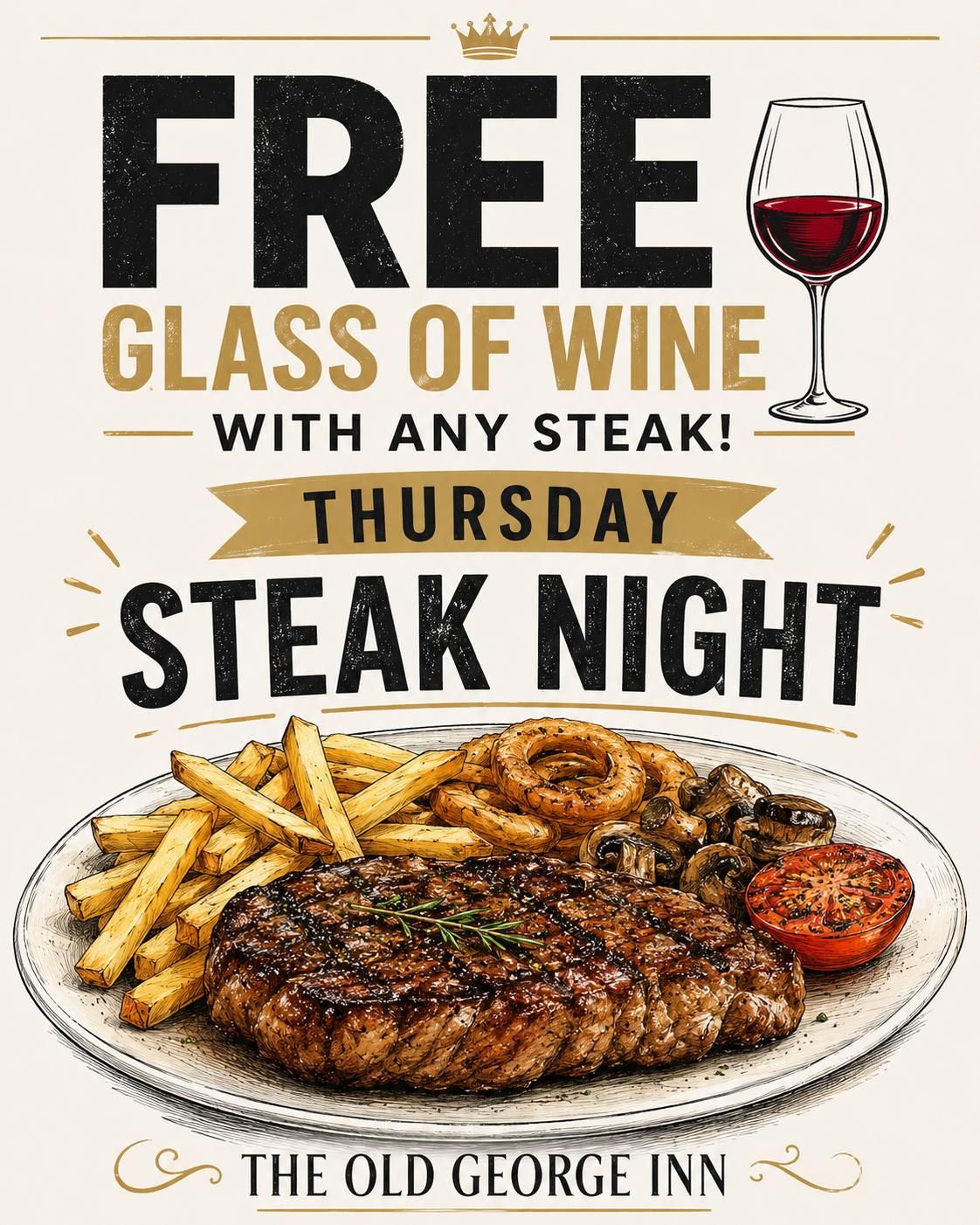 Thursday Steak Night Special