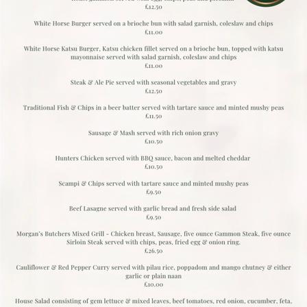 Mains Menu