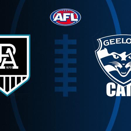 Port Adelaide Football Club vs Geelong Football Club