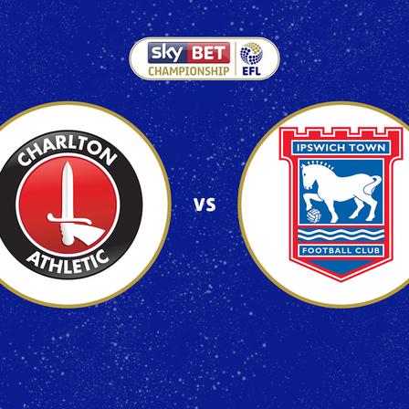 Charlton Athletic vs Ipswich Town