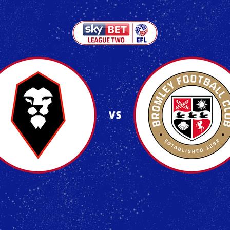 Salford City vs Bromley