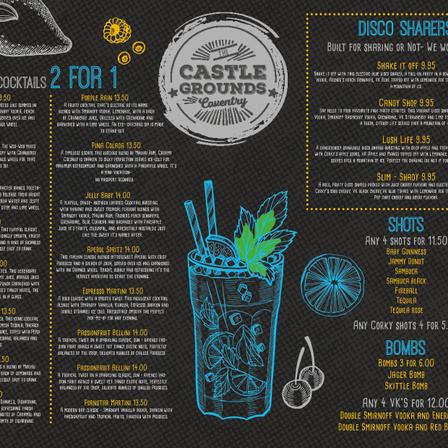 Drinks Menu