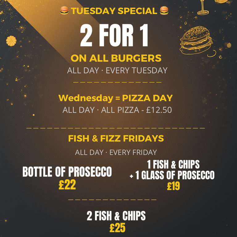 Weekly promotions