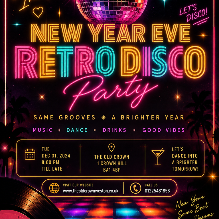 NEW YEAR EVE- RETRO DISCO PARTY