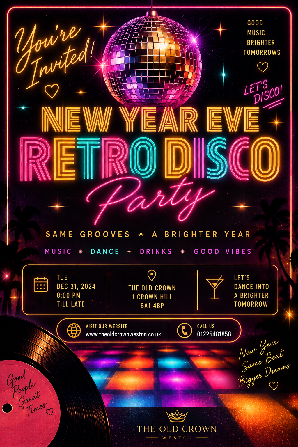 NEW YEAR EVE- RETRO DISCO PARTY