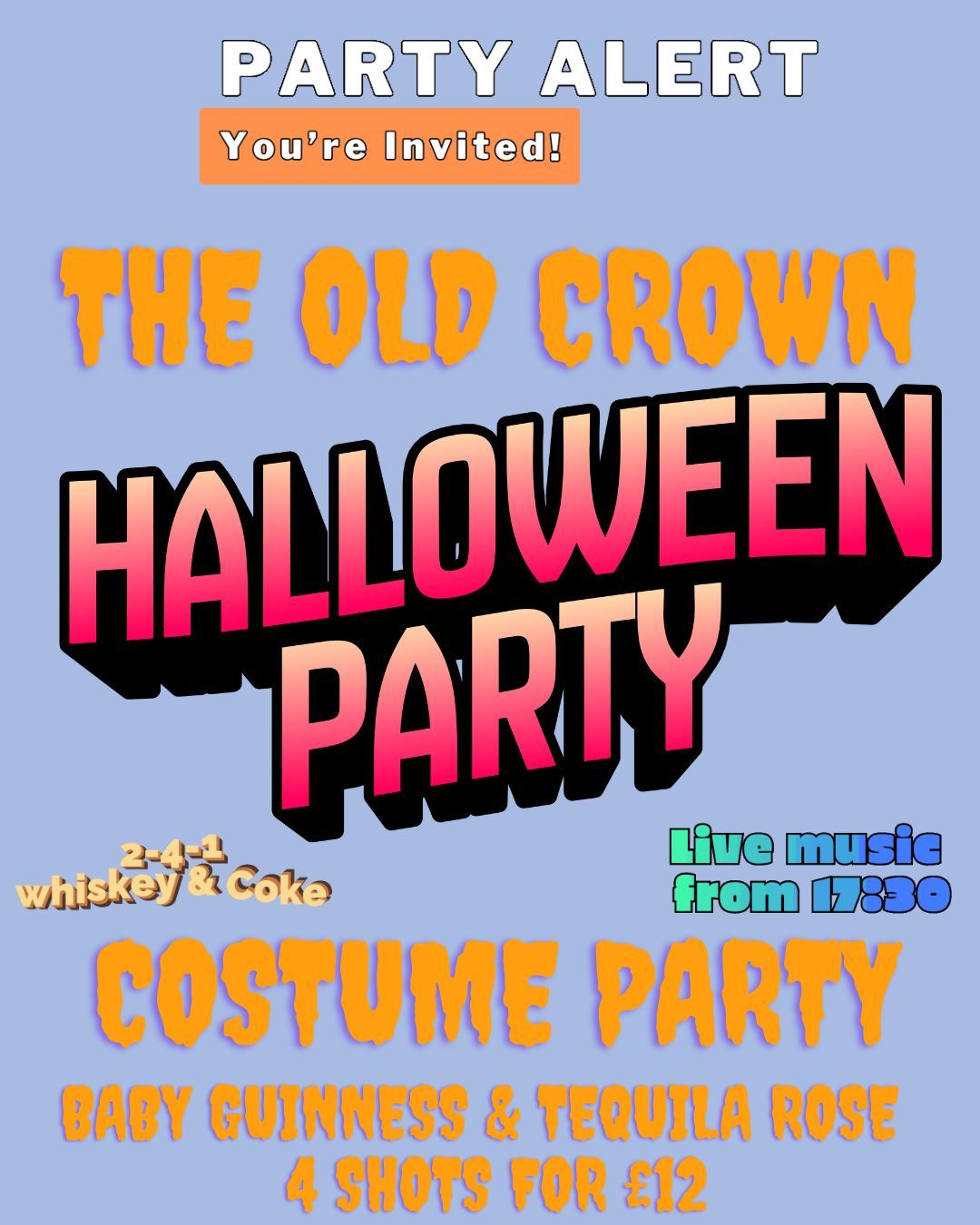 HALLOWEEN -COSTUME PARTY