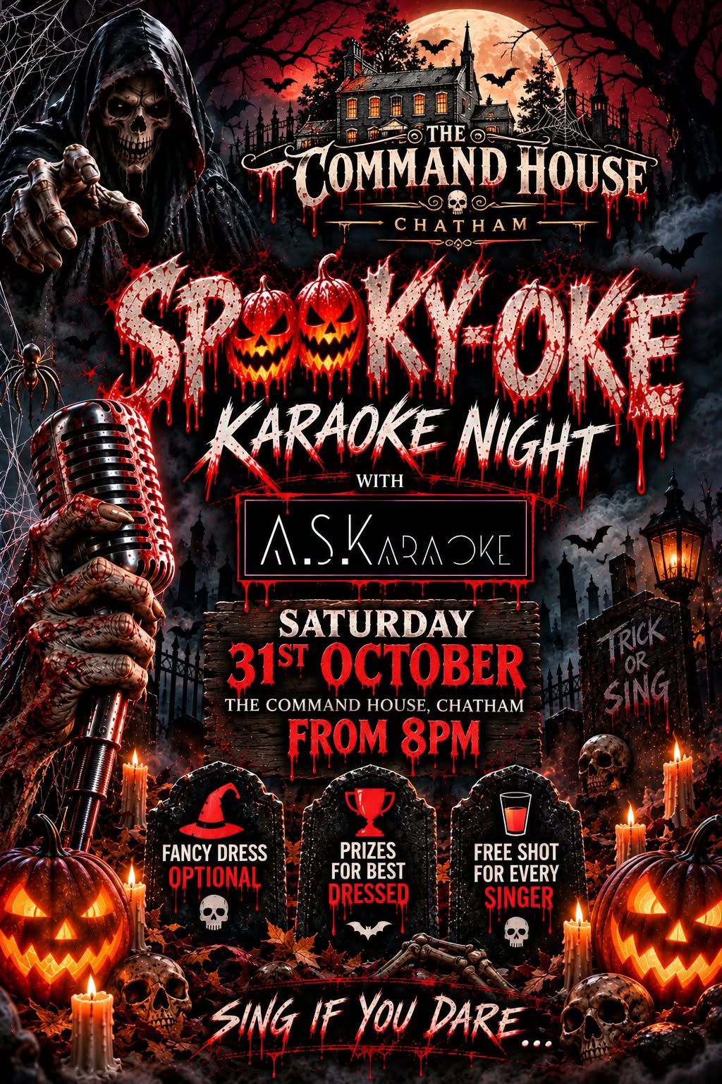 Spooky-oke Karaoke Night