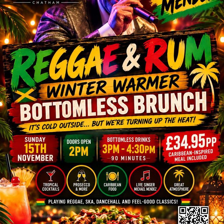 Reggae & Rum: Winter Warmer Bottomless Brunch