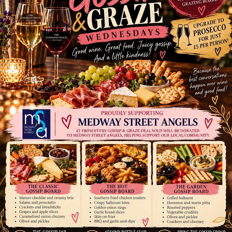 Gossip & Graze Wednesdays