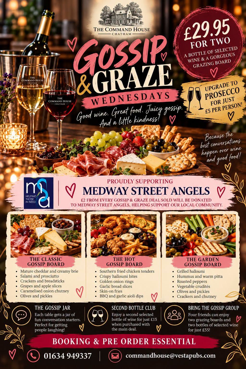 Gossip & Graze Wednesdays