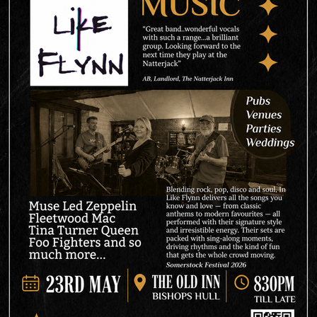 Live Band - In Like Flynn