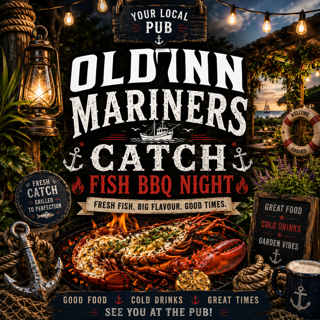 Marinas Catch - Fish BBQ night