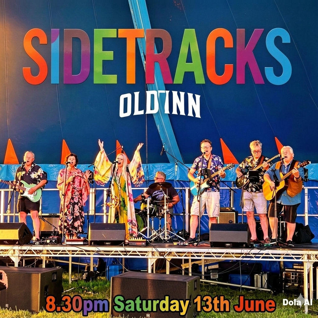 7 piece Live Band - Sidetracks