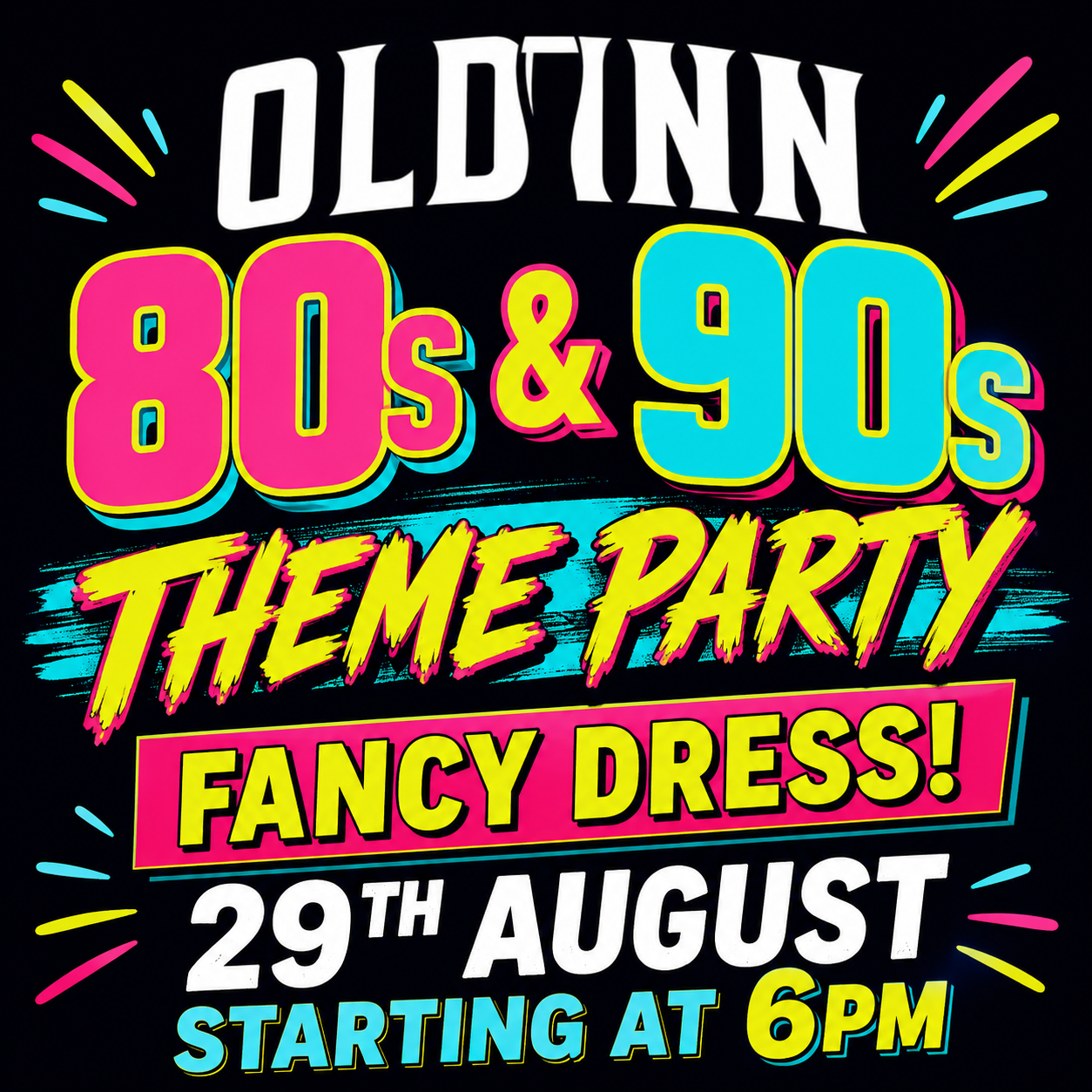 80s & 90s Theme Party