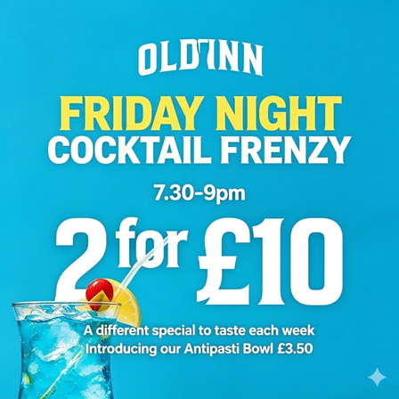 Friday  Night Cocktail Frenzy