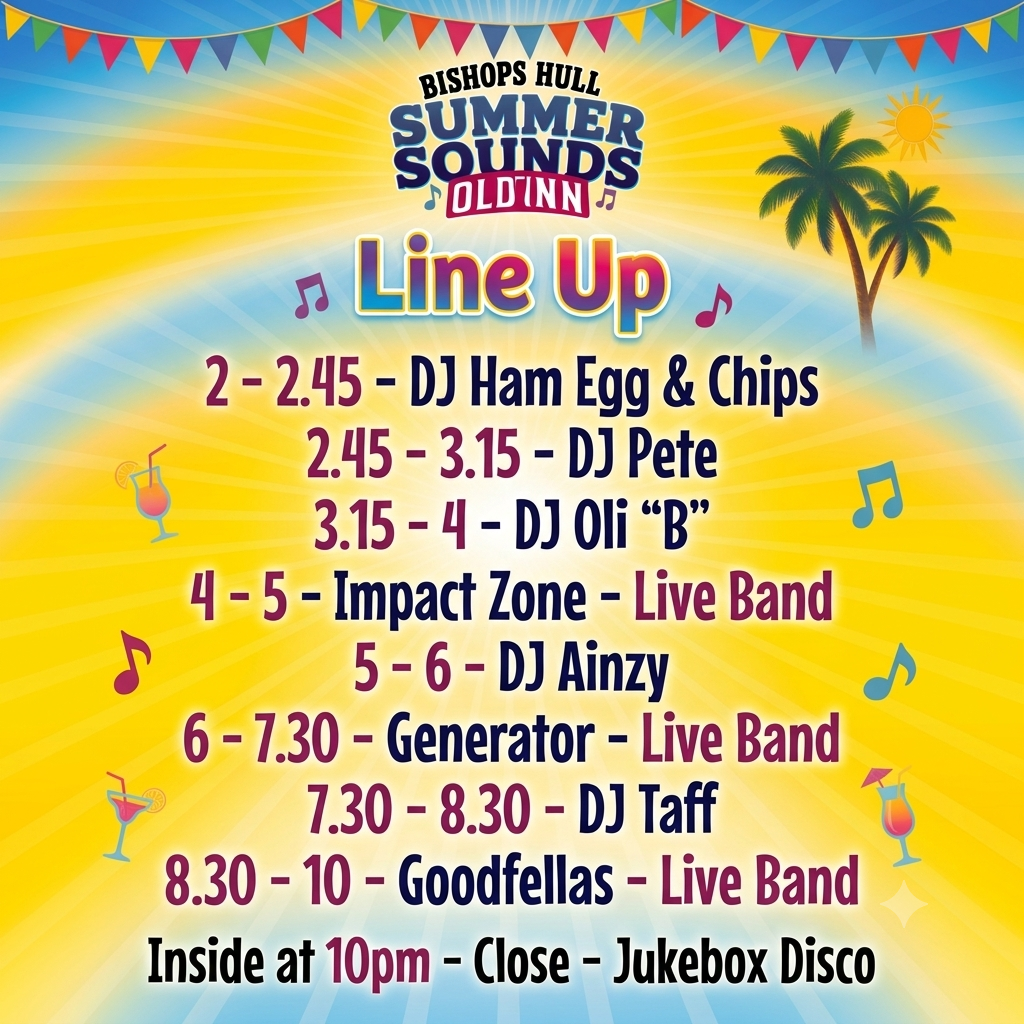 Festival line up