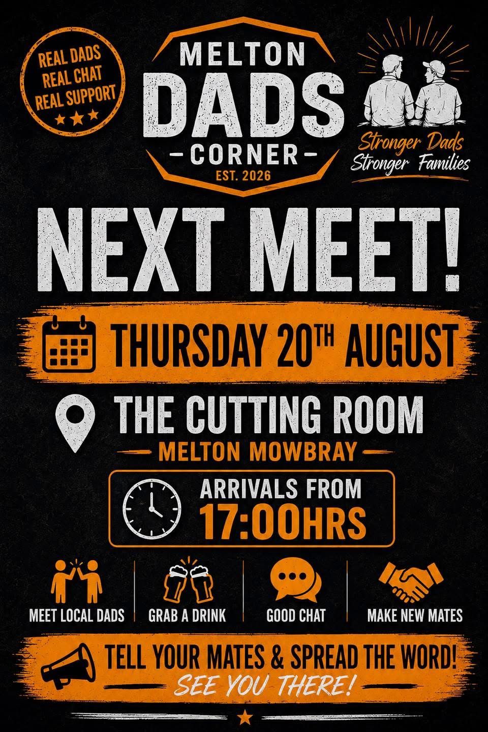 Melton Dads Corner Next Meet!