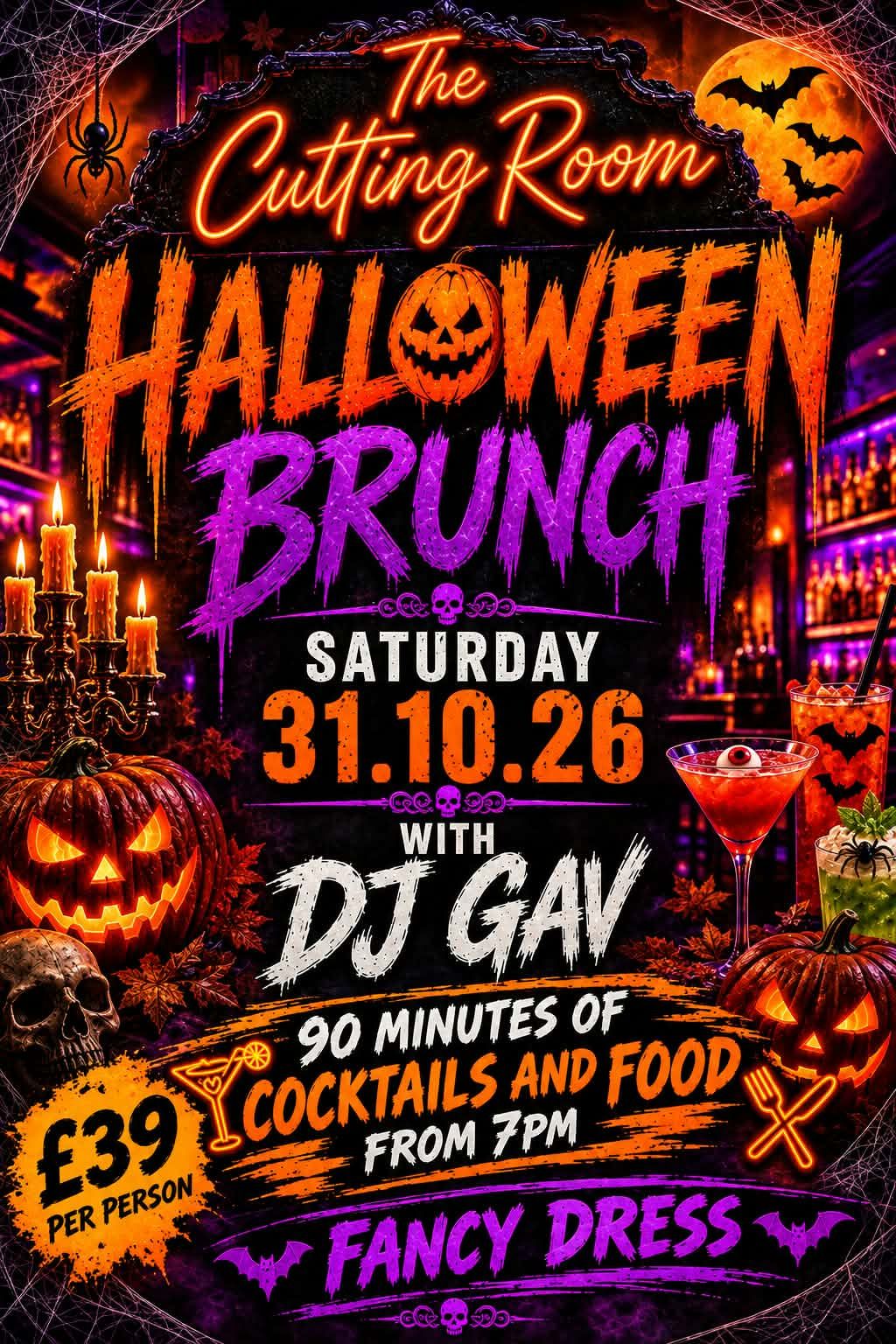 Halloween Bottomless Brunch