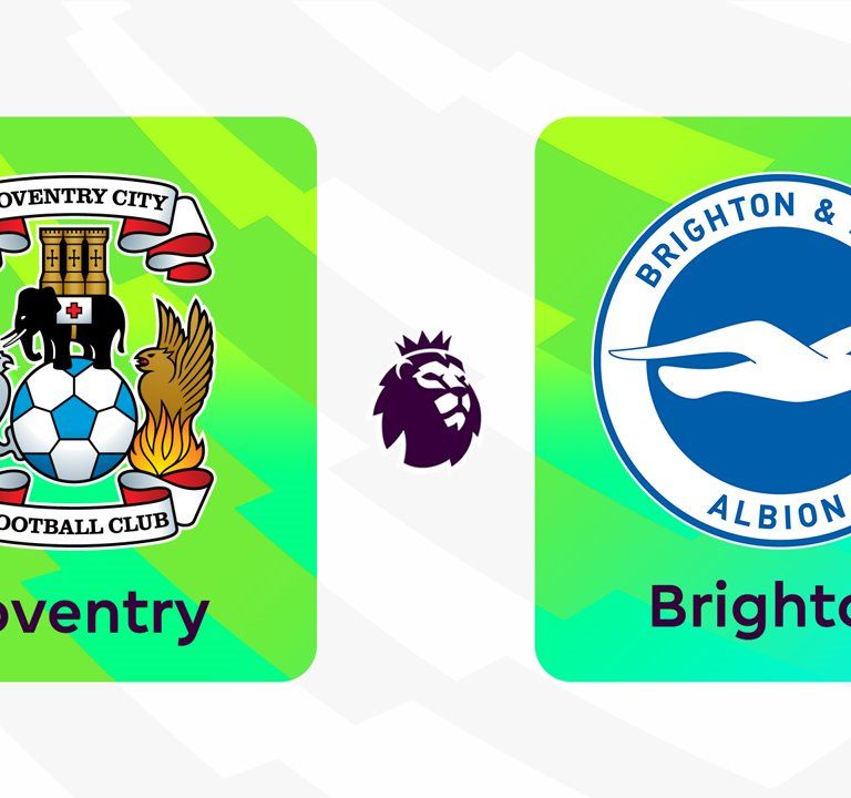 Coventry City vs Brighton and Hove Albion