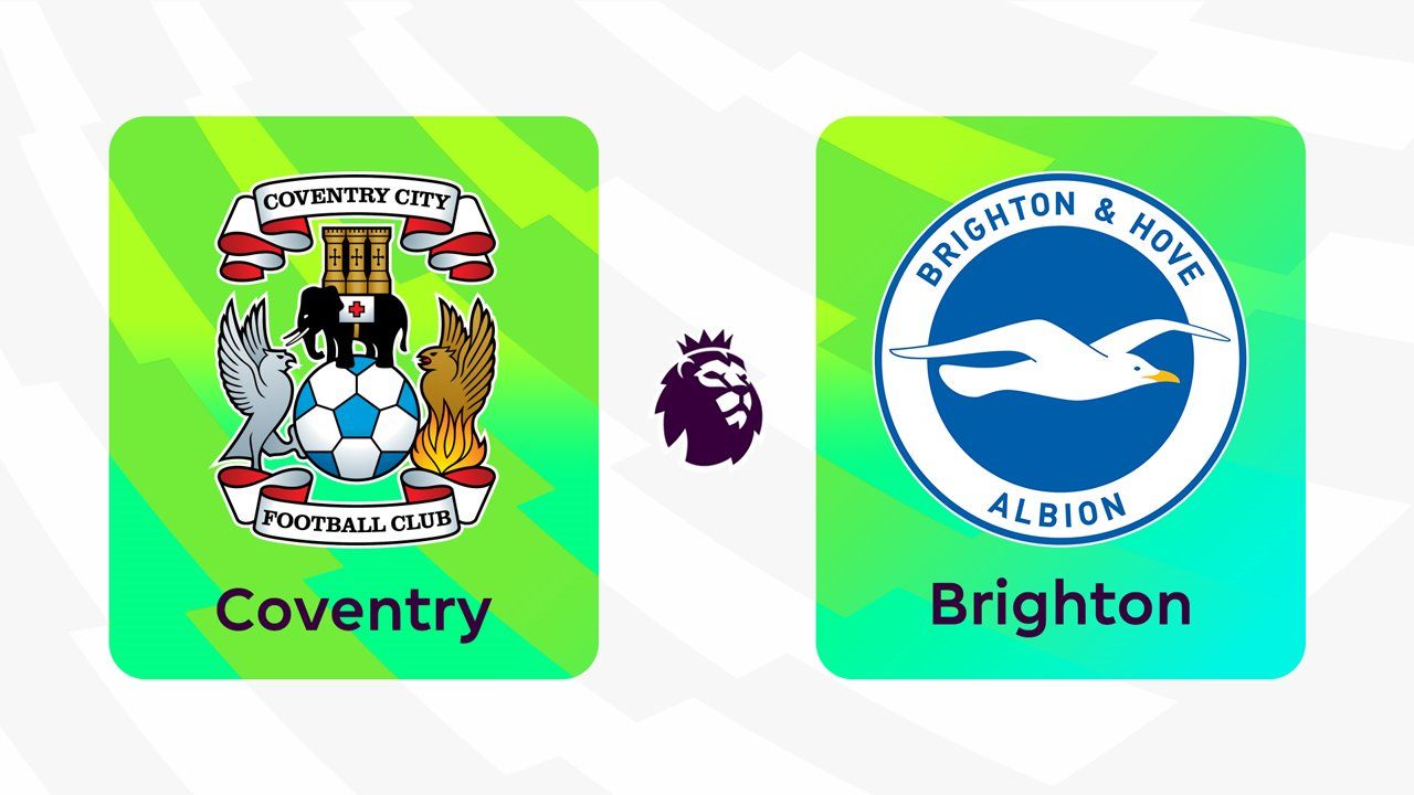 Coventry City vs Brighton and Hove Albion