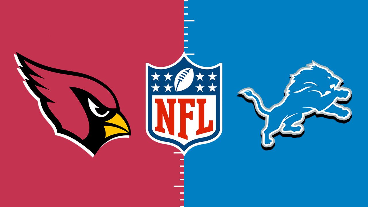 Arizona Cardinals vs Detroit Lions