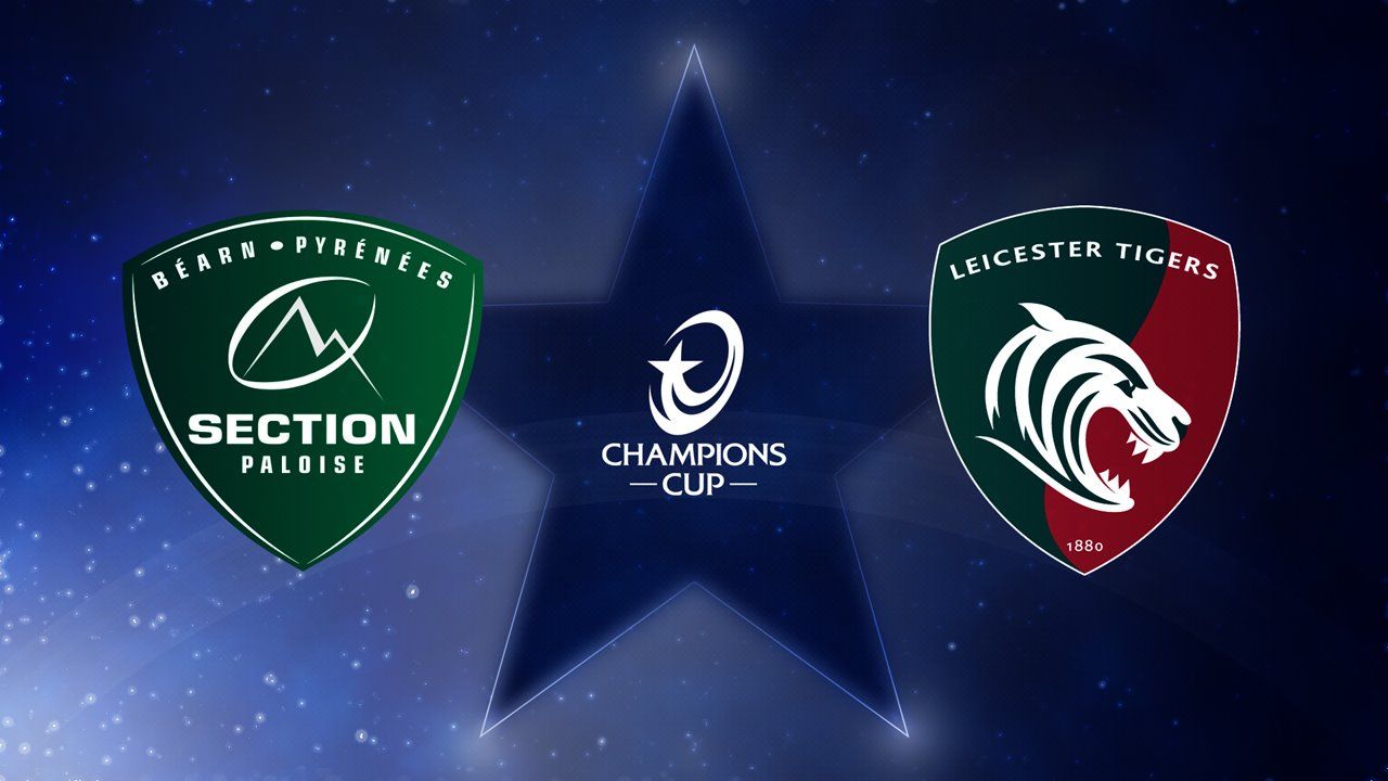 Section Paloise vs Leicester Tigers