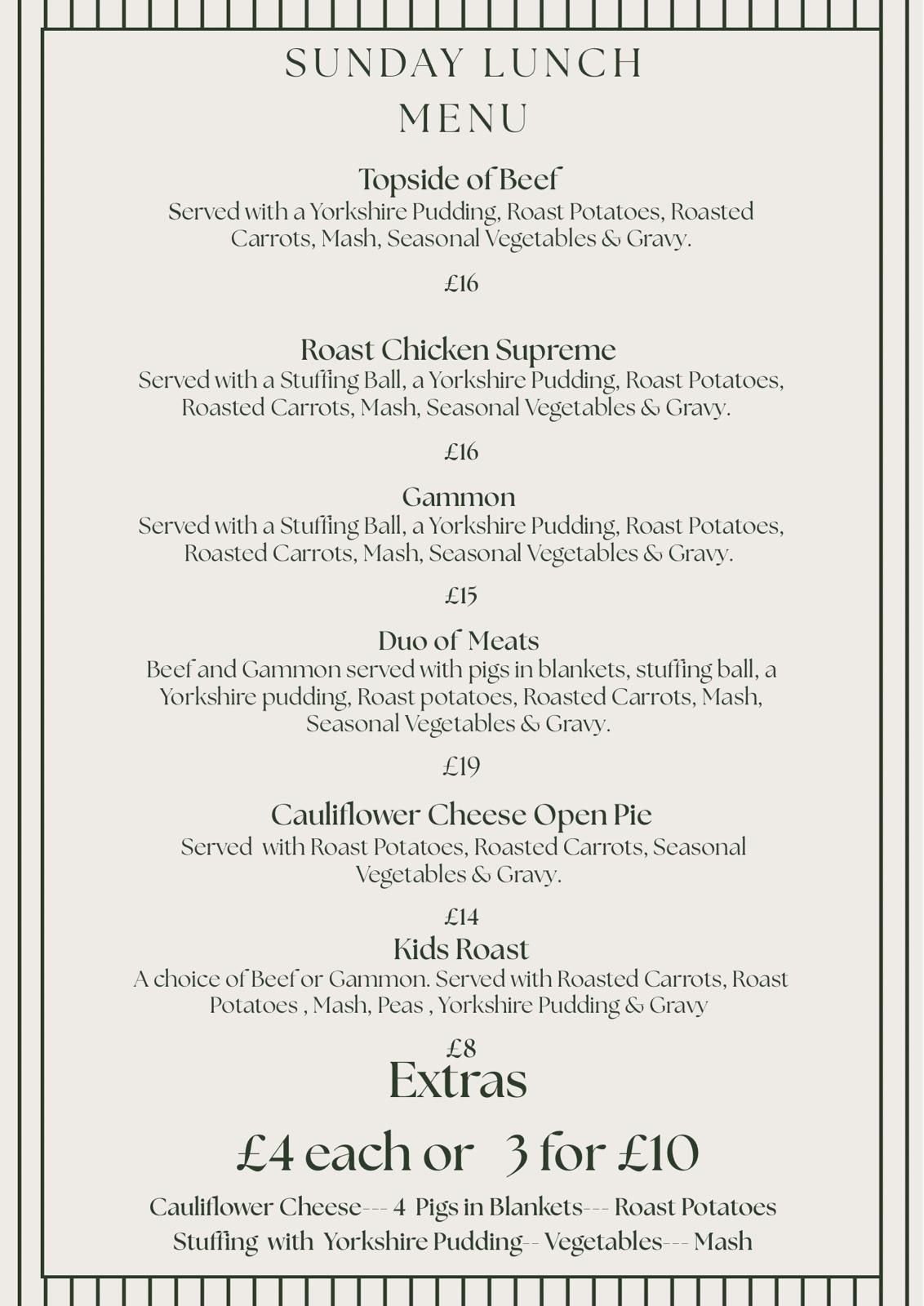 Sunday Roast
