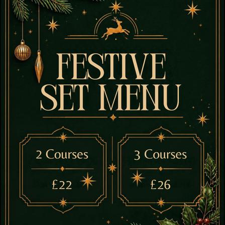 Festive Set Menu