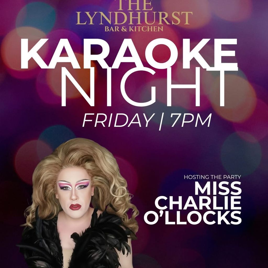 Karaoke with Miss Charlie O'llocks