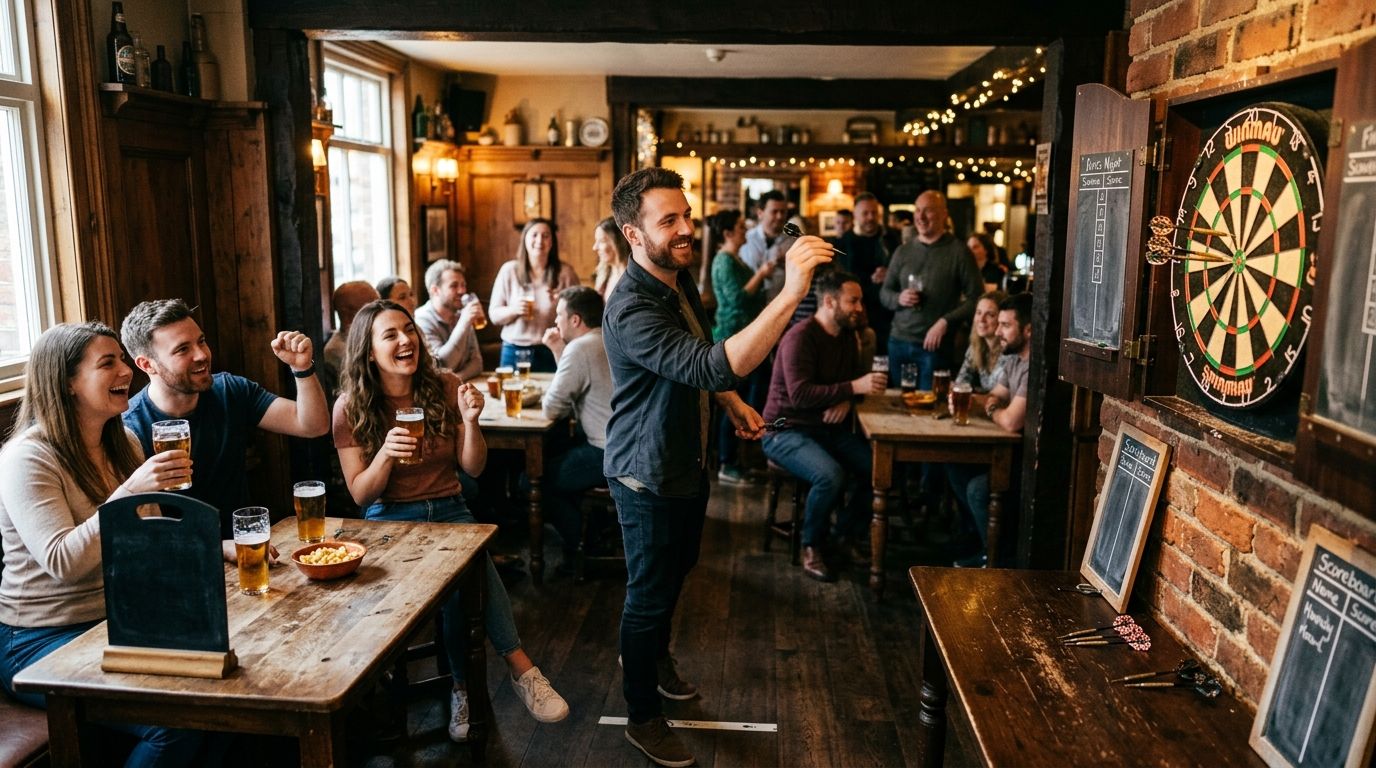 Darts Night at The Plough & Harrow