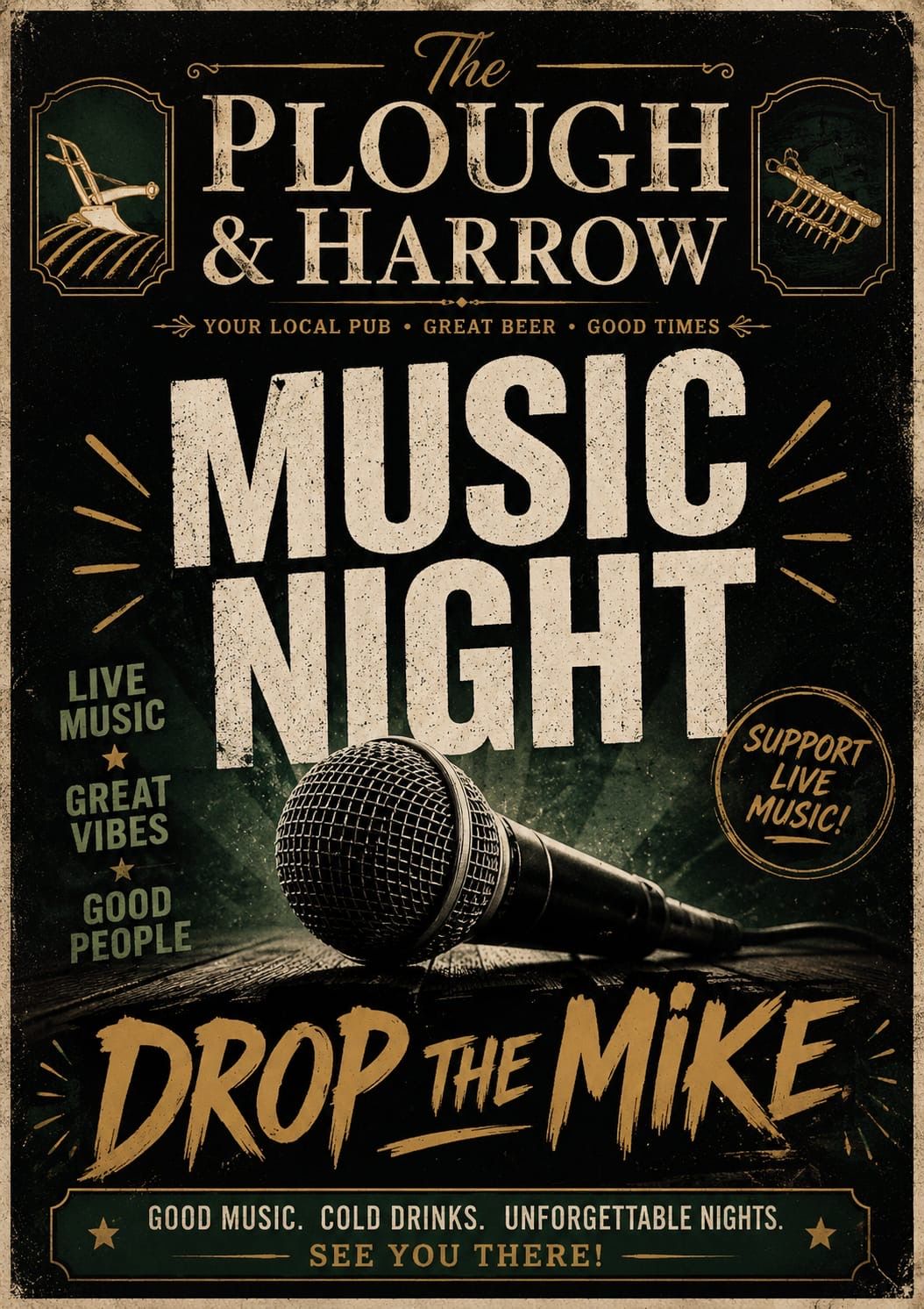 Live Music at The Plough & Harrow