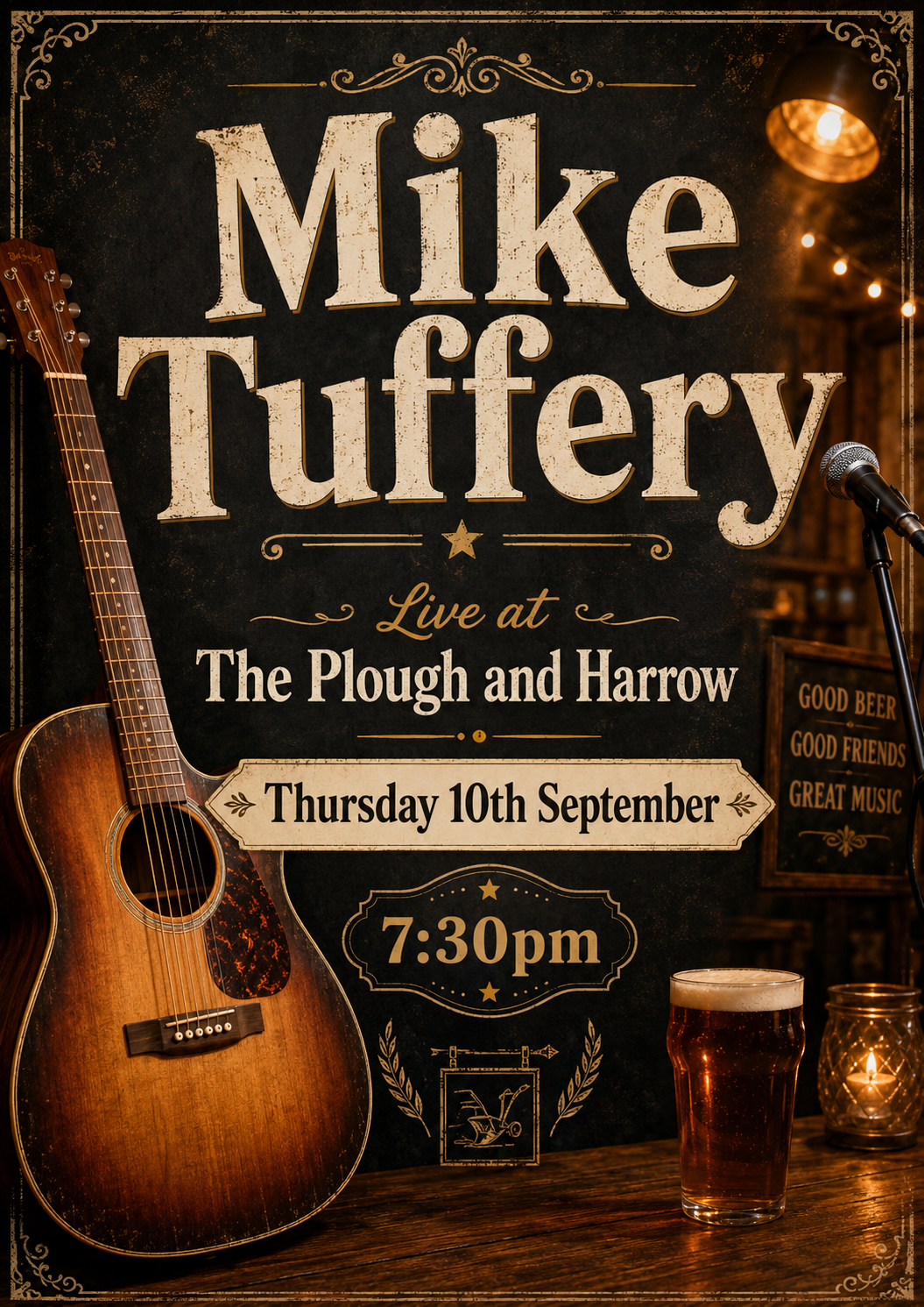 Mike Tuffery Live