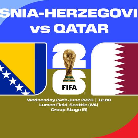 Bosnia-Herzegovina vs Qatar