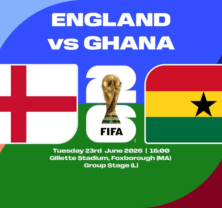 England vs Ghana