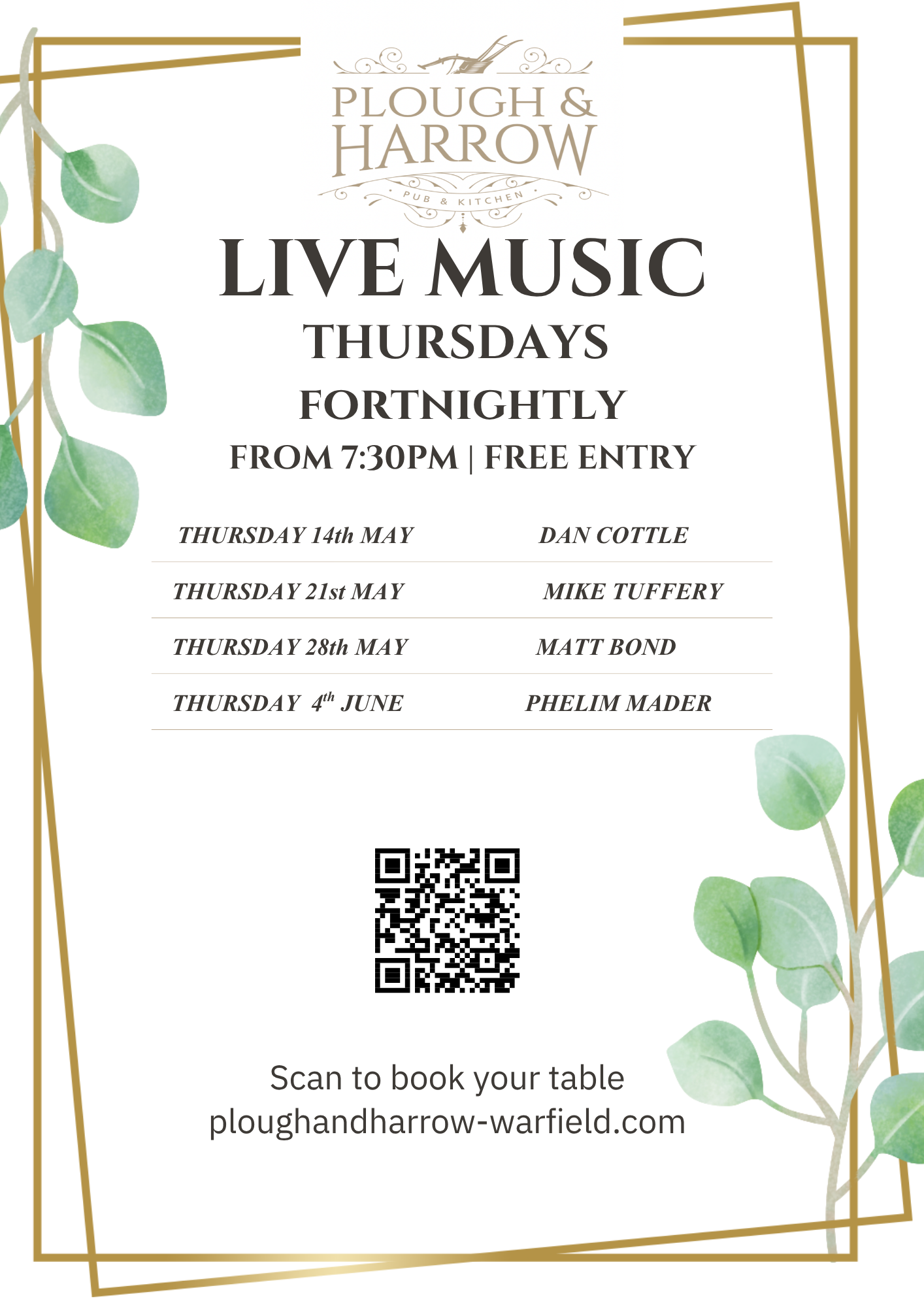 Live Music Thursdays