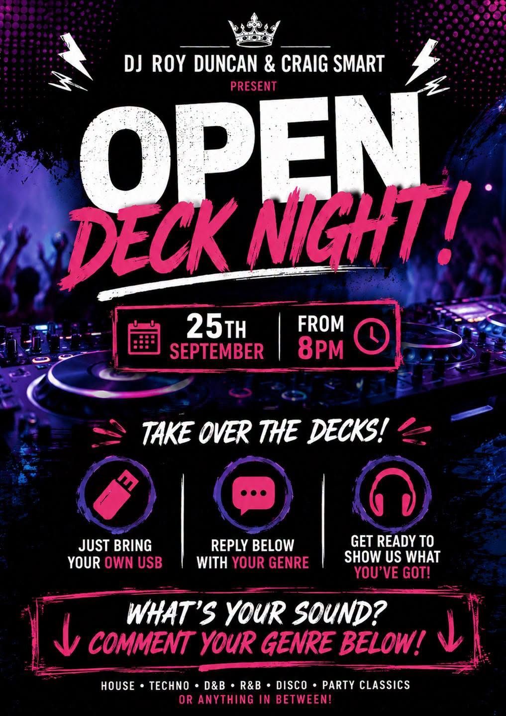 Open Deck Night